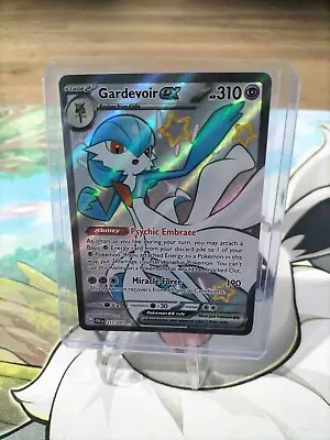 Gardevoir Ex 217/091 Paldean Fates Shiny Full Art Ultra Rare Pokemon TCG Card • $3.25