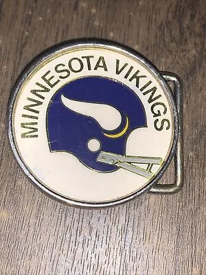 Vtg Minnesota Vikings Football Helmet Belt Buckle • $25