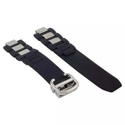 Rubber Watch Band Strap For Fit Cartier 20mm Must 21 Chronoscaph Autoscaph Clasp • $34.95