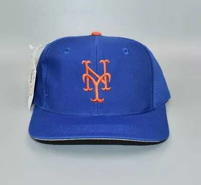 New York Mets Vintage Twins Enterprise YOUTH Snapback Cap Hat - NWT • $24.95