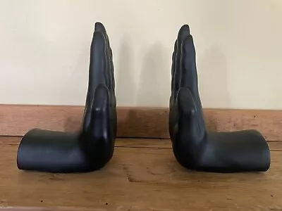 VINTAGE LUYESA DESIGN - PAIR Of BOOKENDS HIGH FIVE HANDS Overall Nice Condition • $15.95