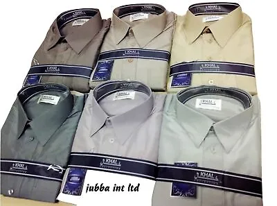 Mens Jubbah Thobe Boys Jubba Arabic Dress Shirt Collar With Cuff • £15.99