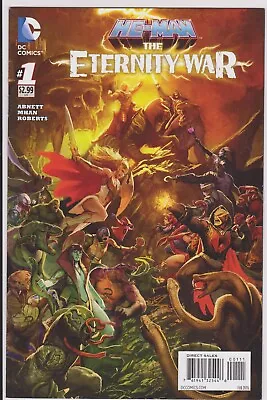 He-Man: The Eternity War Issue #1 Comic Book. Masters Of The Universe. DC 2015 • $4.99