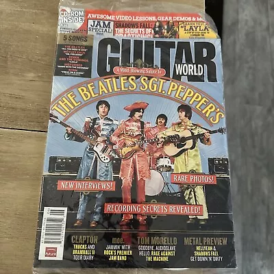 2007 GUITAR WORLD Magazine  June  The Beatles SGT. Pepper’s  (Q27) New Sealed • $39.06