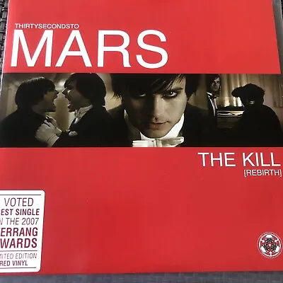 30 Seconds To Mars - The Kill ( Rebirth) - Limited Edition 7’ Red Vinyl Single • £40