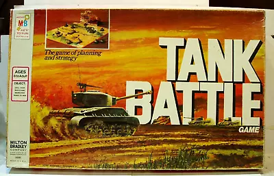 Tank Battle Game © 1975 Milton Bradley 4580 • $22