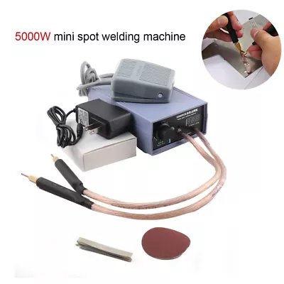 5000W Mini Spot Welding Machine Hand Held Spot Welding Machine With Feet Pedal • $52