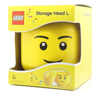 £27.95 • Buy Lego Storage Head Large Boys Brand New In Box Free P&p