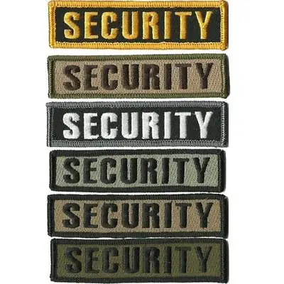 VELCRO® BRAND Fastener Morale HOOK Security Patches 3.75x1  • $5.95