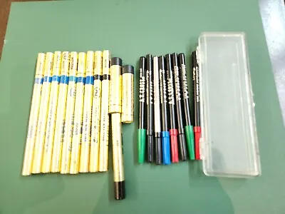 Vintage Cross Pen & Pencil Refills-9 Ink Refills-1 Leads-2 Tubes Erasers Nos ! • $19.99