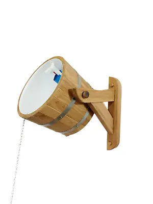 Wooden Sauna Bucket With A Plastic Liner 20L • £125