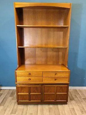 Vintage Nathan Teak Sideboard Wall Display Unit Cupboard Mid Century Record • £180