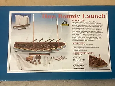 Model Shipways Hms Bounty Launch Kit • $75