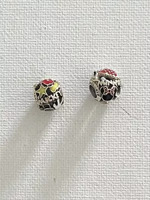 Pandora Authentic Disney Bracelet Mickey And Minnie Mouse Icon Charms Set Of 2 • $36