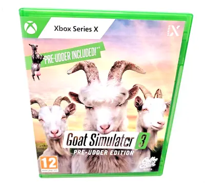 GOAT Simulator 3 Xbox SERIES X ONLY GAME EXCELLENT Condition Be The GOAT • $56.20