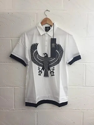 £9.99 • Buy Long Clothing Eagle Polo T Shirt White Unisex S. M. L, Boy London, Selfridges
