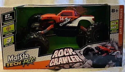 Maisto Rock Crawler Radio Remote Control Monster Truck 4x4 Toy • $29.99