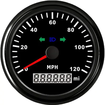 £54.99 • Buy 85mm 0-120MPH Digital GPS Speedometer Gauge For Marine Car Truck Boat Motorcycle