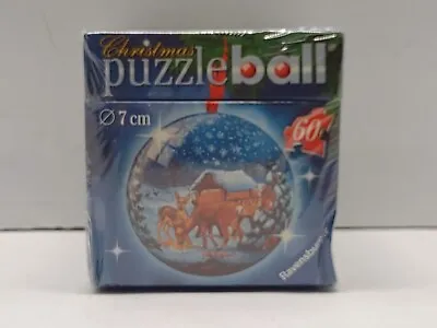 2005 Sealed Ravensburger 3D Puzzle Ball Christmas Ornament • $9.99