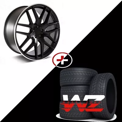 22  Satin Black Wheels W/Tires Fits Mercedes GLEGLMLGLS • $1829