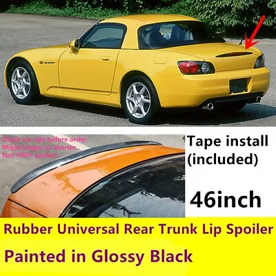 46'' For 2000-2009 Honda S2000 Painted Universal Tailgate Spoiler Wing Rubber • $35.32