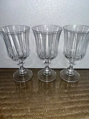 3 Mikasa French Countryside Water Goblets 7.5” • $32