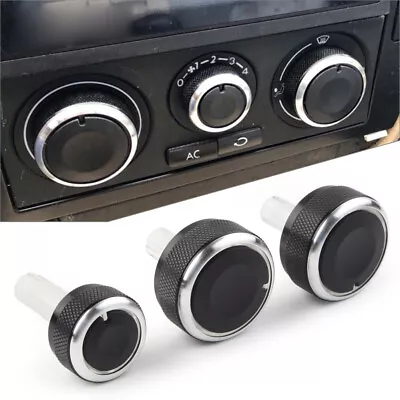 3x Air Conditioner A/C Switch Panel Control Knob For VW Golf MK4 Passat B5 Bora • $11.95