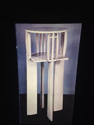 Charles Mackintosh Table: Art Nouveau Scottish Furniture Design 35mm Art Slide • £9.66