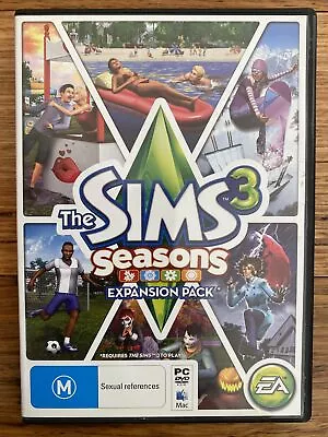 The Sims 3: Seasons Expansion Pack - PC Game MAC Free AUS Post Tracked • $16.95