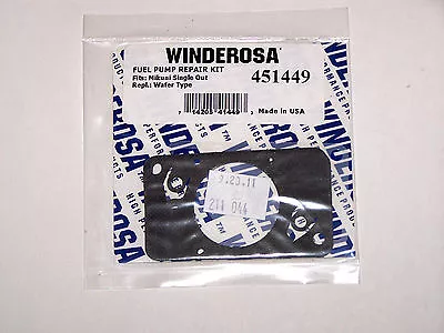 Fuel Pump Repair Kit Mikuni Style Rectangle Single Outlet Fuel Pump Winderosa  • $10.99