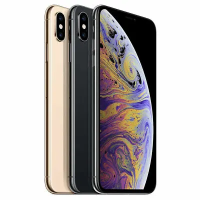$469.99 • Buy Apple IPhone XS 64GB/256GB - Space Grey Silver Gold Unlocked Smartphone - New