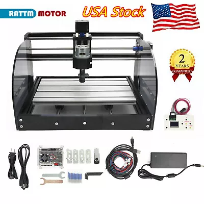 US｜ 3018 Pro Max CNC Router Mill Wood Small Engraver Laser Machine +Hand Control • $139