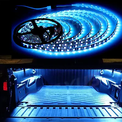 Wireless Waterproof LED Strip Light 16ft For Boat / Truck / Car/ Suv / Rv Blue • $9.99