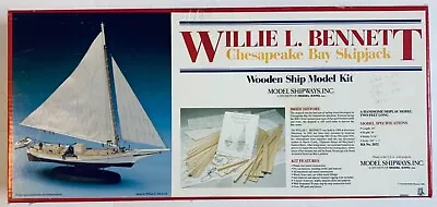 Collectible Willie L. Bennett Wooden Ship Model Kit By Model Shipways Inc. • $83