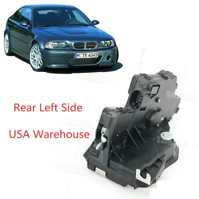 $44.64 • Buy Rear Left Integrated Door Lock Actuator Latch For BMW E46 2001-05 OE 51217011245