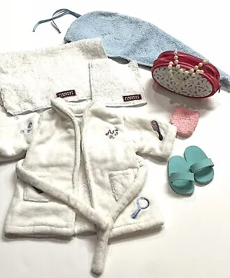 AMERICAN GIRL Doll Spa Robe Set And Extras-Retired • $19.99