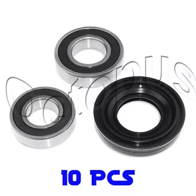 10Pcs Whirlpool Commercial Front Load Washer Bearing & Seal Kit AP3970398 • $142.99