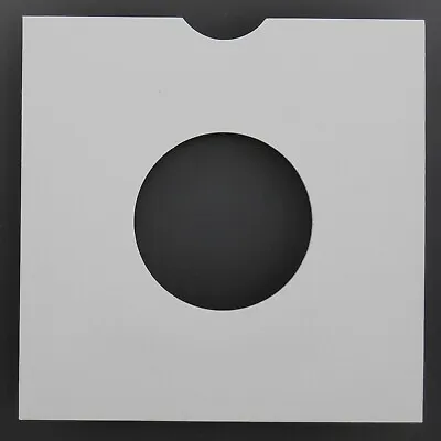 50 X 7  White Cardboard Record Sleeves Cover Card 7 Inch Single Sleeve • £18