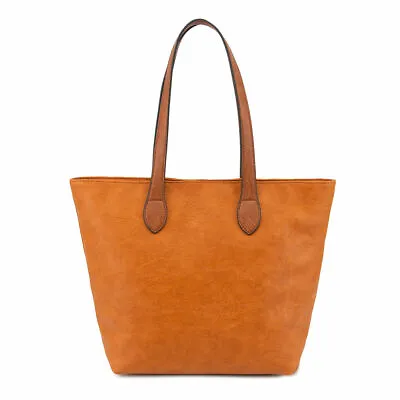 £14.99 • Buy Ladies Faux Leather Designer Tote Bag Shoulder Women Handbag Shopping Work Gift