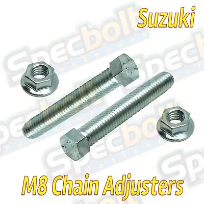 M8 Chain Adjusters Vintage Suzuki RM TM PE DR DS RS GS 125 175 250 370 400 500 • $9.99