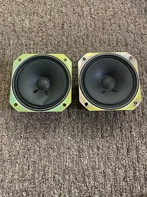 Pair Vintage Akai 3.5” Speaker 8 Ohms 3H-1 SW 3H • $35