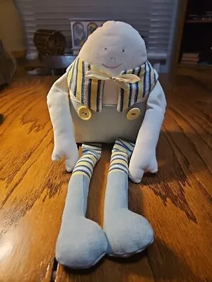 Woof & Poof Vtg Humpty Dumpty Wind-up Musical Plush  Rock-a-bye Baby   19in Tall • $15