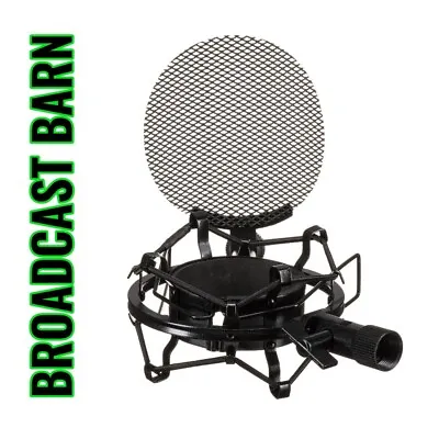 New MXL SMP1 Shock Mount & Pop Filter For 770 And 990 Microphones  BUY IT NOW! • $24.95
