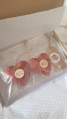 7th Wooly Wedding Anniversary Gift Set Copper Heart Unique Handmade Gift • £9.99