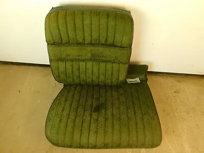 Rh Front Seat 60/40 Split Bench - Green Cloth From 1971 Buick Electra 71be1-1f7 • $89.16