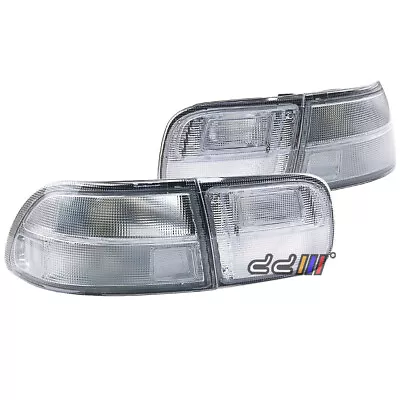 Clear White Rear Tail Light Lamp For Honda Civic EG EG9 EJ Coupe 4DR 92-95 • $219