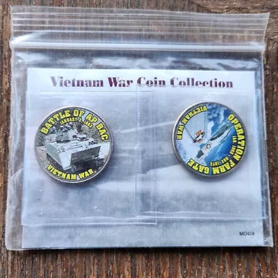 Vietnam War Coin Collection; Half Dollar Mystic Stamp; Excellent Condition • $12.95