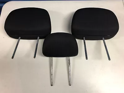 $85 • Buy 2005-2012 Ford Escape Mariner Tribute Rear Back Seat Head Rests Set Black Cloth