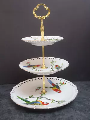 The Australian Bird Collection 3-Tier Cake Stand - Eastern Rosellas • $25