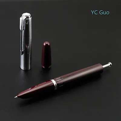 $16.60 • Buy 2018 Model Wing Sung 601 Vacuum Pump Burgundy Fountain Pen Fine Nib  
